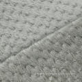 100% Polyester Double Side Jacquard Flannel Blanket Fabric